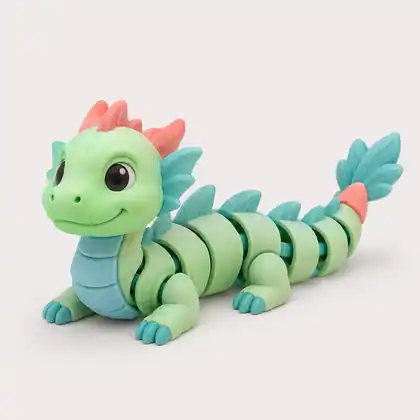 Dragão Calm Flex 3D